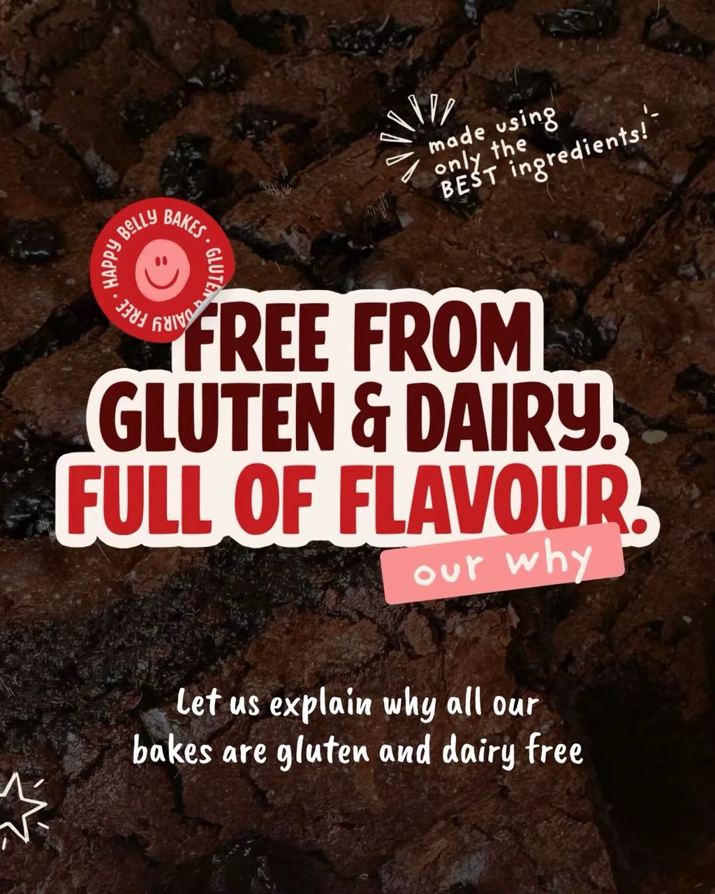 Gluten and dairy free brownies