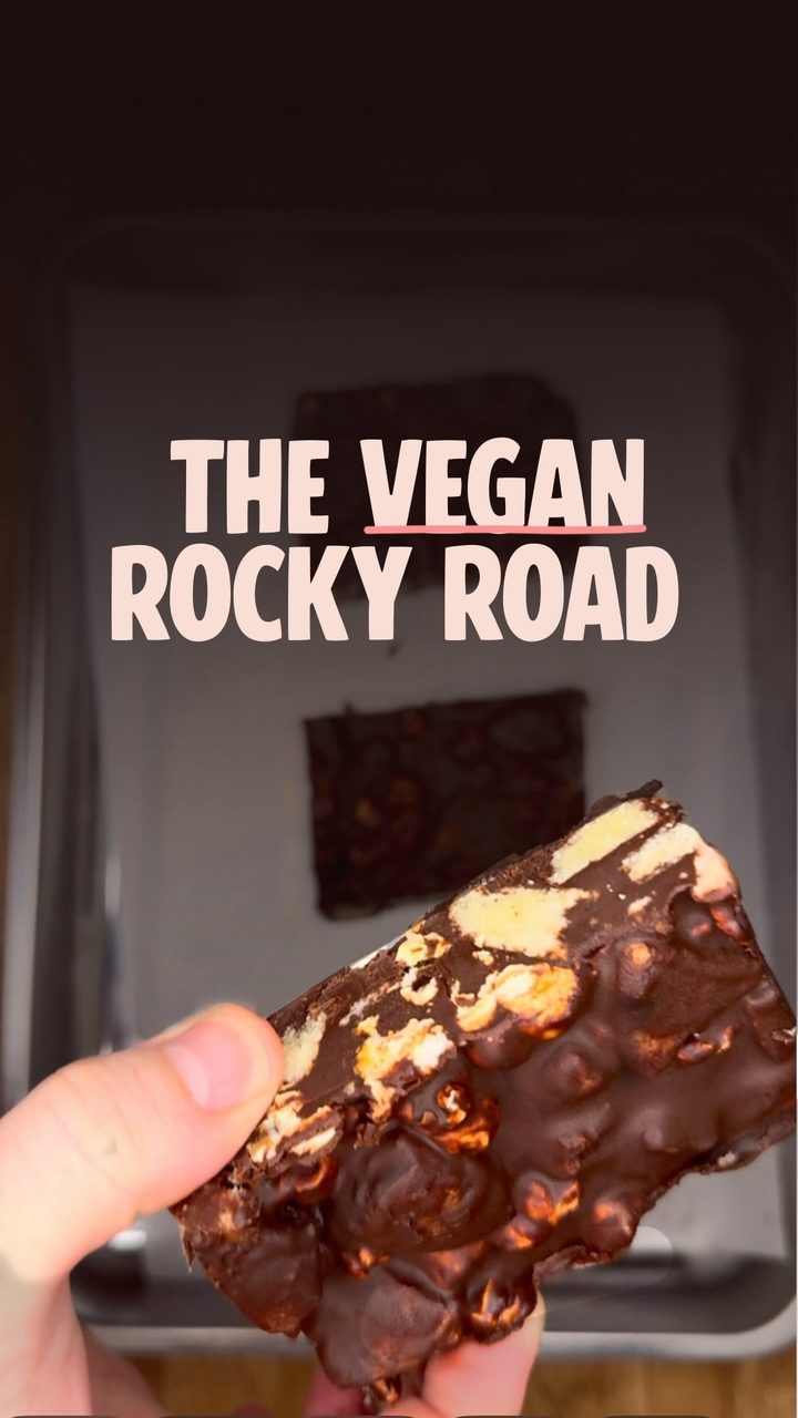 Vegan rocky road